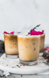 Rose Honey Latte