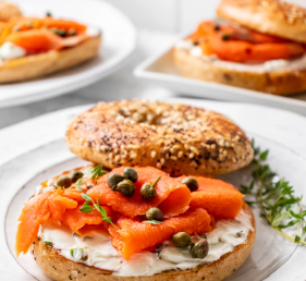Smoked Salmon Bagel
